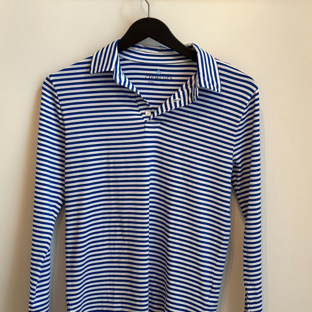 Crew Cuts - Long Sleeve Polo Shirt - Large
